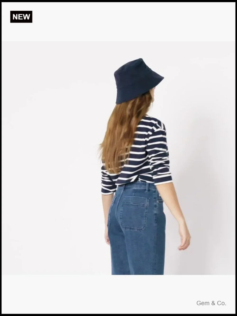 Washed Cotton Bucket Hat with Eyelets, Lightweight, Unlined